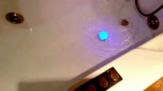 Sphero 2.0 water test in the bath! No nubby cover.