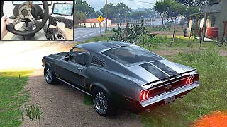 Shelby GT500 "Eleanor" - (428 Cobra Jet V8) - Forza Horizon 5 - Free Roam - FH5 4K Gameplay