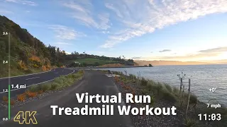 Virtual Run | Virtual Running Videos Treadmill Workout Scenery | 30 Minute Sunset Run