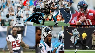 Panthers Texans week 3 Preview and Prediction