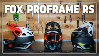 Fox Proframe RS Full Face Helmet In-Depth Look - Dissected #mtb #emtb