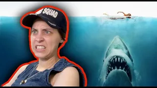 This shark is CRAZY!!- JAWS REACTION