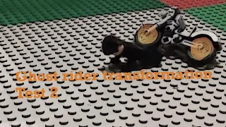 LEGO Ghost Rider transformation (test 2)