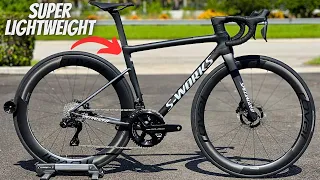 THIS BIKE IS INSANE!! 2024 SPECIALIZED S-WORKS TARMACL SL8 *AERO LIGHTWEIGHT BIKE*