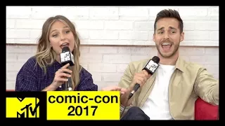 The CW's 'Supergirl' Cast Musical Recap of Season 2 | Comic-Con 2017 | MTV