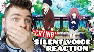 MY FIRST ANIME MOVIE!! | A Silent Voice Anime | Reaction