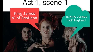 Macbeth Act 1 scene 1 analysis and revision