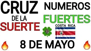 Cruz de la suerte y numeros ganadores para hoy 8 de Mayo para Costa Rica