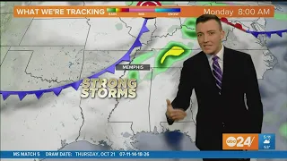 WATCH: Friday morning weather forecast 10/22/21