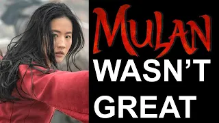 Mulan (Live Action Remake) - MOVIE REVIEW/RANT