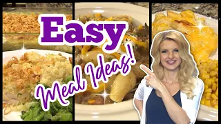 EASY MEAL IDEAS that your Family Will LOVE! | What's For Dinner? | Budget Friendly Recipes