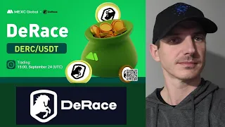 $DERC - DERACE TOKEN CRYPTO COIN HOW TO BUY NFT NFTS GAME P2E HORSE RACE RACING DE MEXC GLOBAL DERC