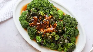 10-min. Easy & Delicious Broccoli with Garlic Sauce