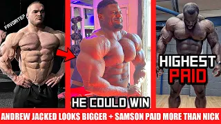 Andrew Jacked Looks INSANE He Could Win the Arnold + Samson is Highest Paid.. +Nick Walker 5.5 Weeks