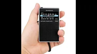 Retekess PR15 pocket-size AM/FM/WB radio review & test