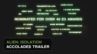 Alien: Isolation Official E3 Accolades Trailer [US]