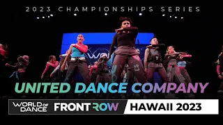 United Dance Company  | 2nd Place Team | FrontRow | World of Dance Hawaii 2023 | #WODHI23