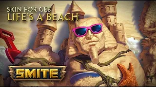 Geb (Life's a Beach) - Smite Gameplay