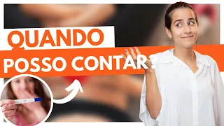 Com quantas SEMANAS é ideal ANUNCIAR a GRAVIDEZ?! | Dra Jannuzzi