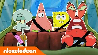 Губка Боб Квадратные Штаны | Дорожные приключения | Nickelodeon Россия