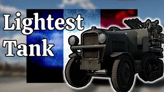 Lightest Tank in War Thunder | P.7.T.AA | War Thunder