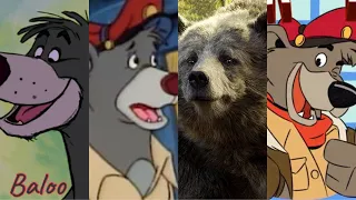 Baloo (The Jungle Book) | Evolution In Movies & TV (1967 - 2021)