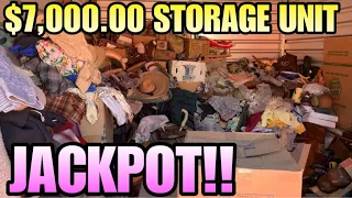 $7,000.00 STORAGE! BEST STORAGE EVER HEADING TO TEXAS! Storage auction pirate GRIMES FINDS UNITE!