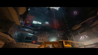 Cyberpunk 2077 | Parkour to H10 Megabuilding bottom floor, going around the deathfield