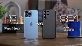 Galaxy S21 Ultra vs iPhone 13 Pro Max ¿Cual es MEJOR?