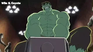 Hulk Intenta Levantar el Martillo de Thor ♦ Los Vengadores Unidos T01E02 ♦ Español Latino