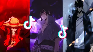 Anime Badass Edits | Tiktok Compilation part 5 | ✨