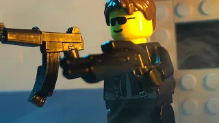 I Recreated the Terminator Police Shootout in LEGO Frame by Frame