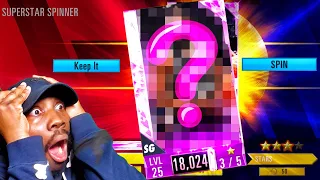 PULLED PINK DIAMOND In Superstar Spinner Pack Opening! NBA 2K Mobile Season 3