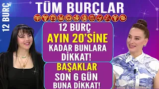 MİNE ÖLMEZ 12 BURÇ YORUMU! Tüm burçlar ayın 20'sine kadar buna dikkat BAŞAKLAR Son 6 gün buna dikkat