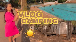 VLOG : WEEK-END AU CAMPING 🏕☀️