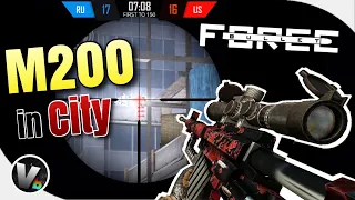 Bullet Force - 😂 1000% Accuracy Sniping in City (M200 Gameplay)