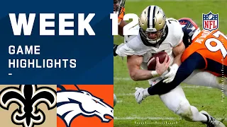 Saints vs. Broncos Week 12 Highlights | NFL 2020