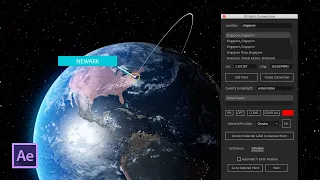 🌎Create 3D PATH ANIMATIONS Around the World🌎Adobe After Effects 2019 Tutorial