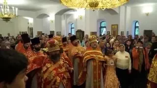 Освящение храма в Кисловодске