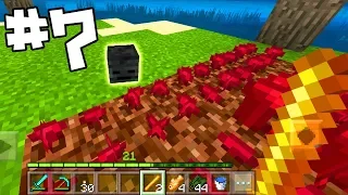 МАЙНКРАФТ ВЫЖИВАНИЕ НА ТЕЛЕФОНЕ НА ОСТРОВЕ СЕДЬМАЯ 7 СЕРИЯ ПЕ Minecraft Pocket Edition PE