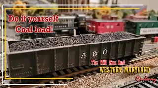 Easy To Make Coal Loads For HO Scale The Mill Run & Western Maryland Railway