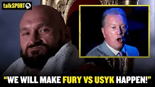 Frank Warren tells talkSPORT that Tyson Fury vs Oleksandr Usyk WILL happen 😍😱