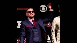 CONOR HANDLES THE BRAZILIAN CROWD