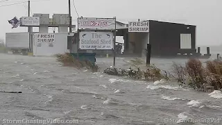 Hurricane Zeta Storm Surge, Golden Meadow, LA - 10/28/2020