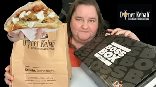 German Doner Kebab MUKBANG | Gourmet Kebab | First Time Trying | EAT WITH ME
