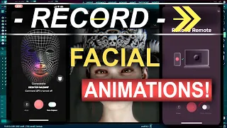 RECORDING Facial MOCAP - (iPhone - Rokoko)