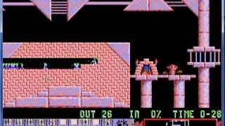 Lemmings 1 Mayham Level 27 Just a Minute Part Two