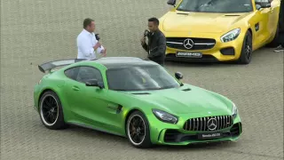 2018 Mercedes-AMG GT R - Tobias Moers and Lewis Hamilton