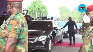 Akufo-Addo and wife arrive to pay last respects to Jerry Rawlings