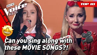 The BEST MOVIE songs in The Voice Kids 🎥 Part 2! | Top 10